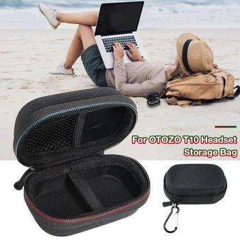

For TOZO T10 Bluetooth Headset Bag Mini Carrying Case Wireless Earbud Anti-fall Cover