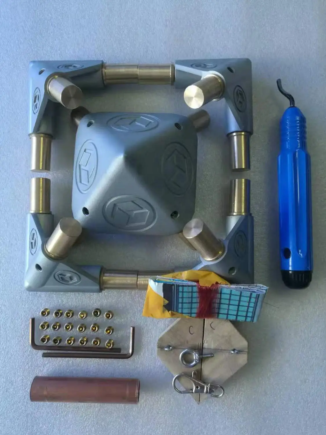 

Giza Meditation Pyramid Kit PGTO-16 (No plating on the surface,without copper tube) Suitable for 5/8\" copper tubes