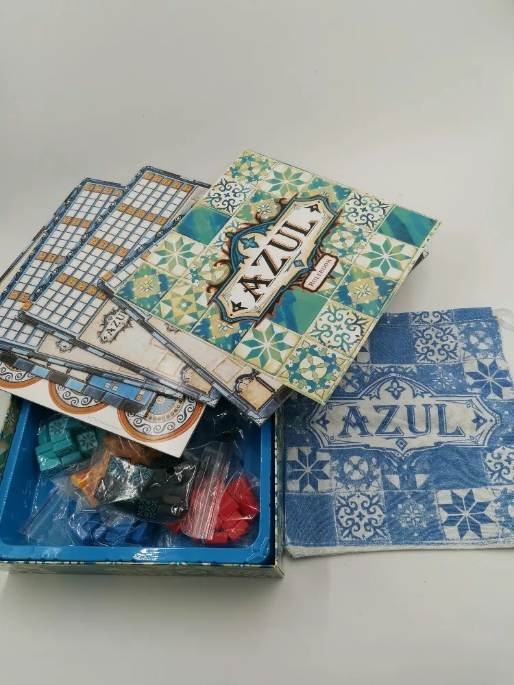 Azul план Б игры Azul Настольная игра/Azul игровой коврик вечерние игра Azul игра