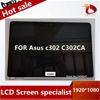 

With frame 1920*1080 new original 12.5" Touchscreen Lcd 2 In 1 FOR Asus Chromebook Flip c302 C302CA LCD Display Assembly