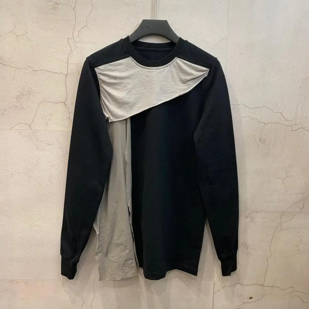 

19ss Owen seak Men Hoodies Sweatshirts Gothic Style Men's Clothing Classic Autume Women Solid Black Hoodies Shirts Size XL