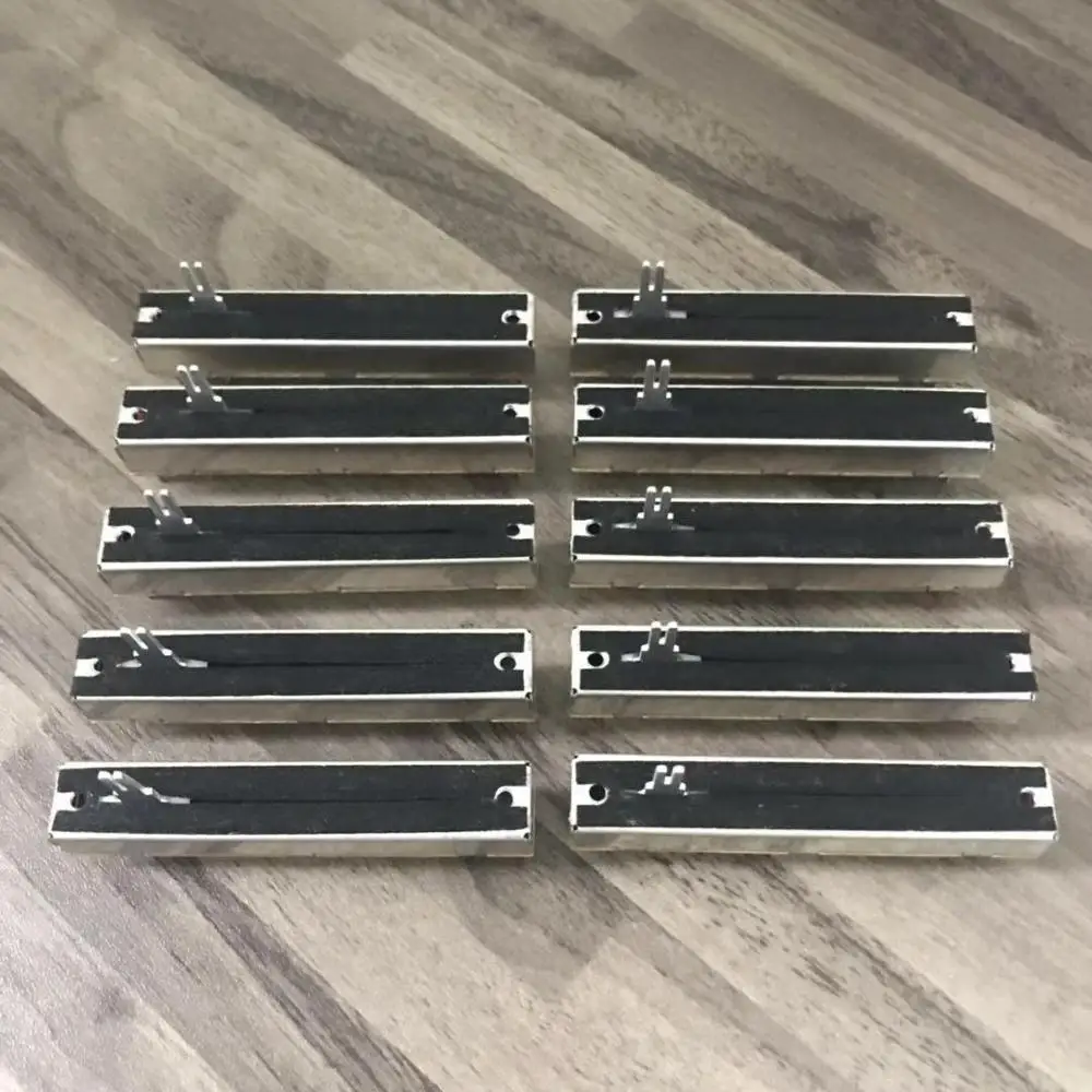 10 шт. микшер для ALPHA SV453 A50Kx2 прямой потенциометр 20A6/73 мм фейдер NEARSTAR Numark переменные