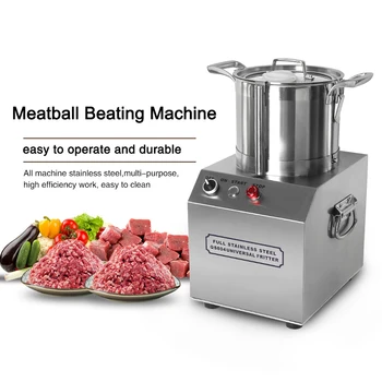 4L High Speed Meatball Beating Machine Vegetable Chopping Machine Grinder Chopper Garlic Meat Chili Cutter Meat Vegetable Cutter beijamei high quality small electric vegetable cutting machine commercial home use vegetable chopper cutter mixer machine