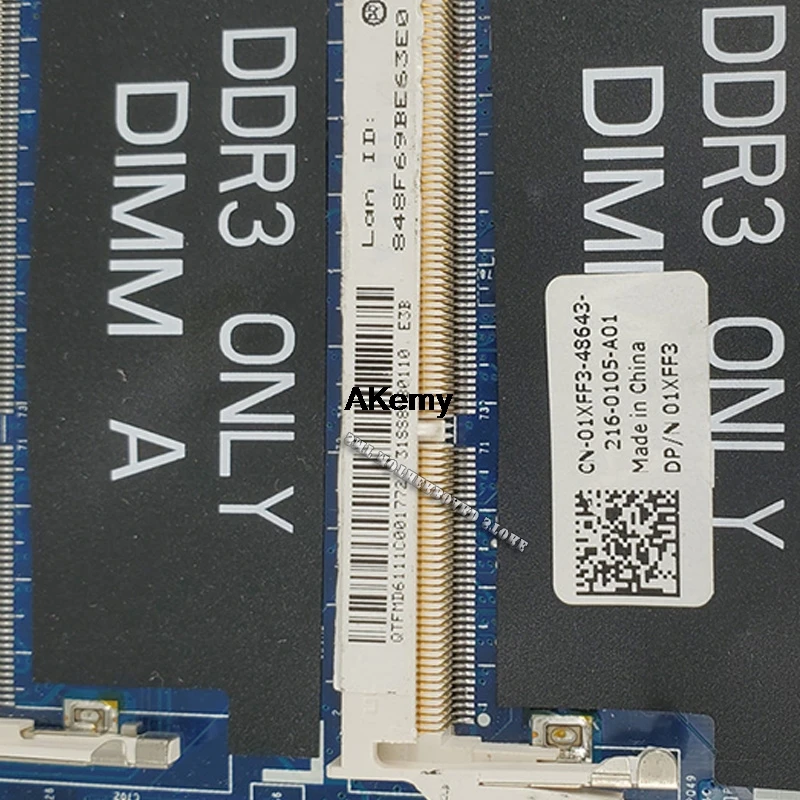 CN-01XFF3 01XFF3 1XFF3 для DELL XPS 15Z L511Z материнская плата для ноутбука DASS8BMBAE1 с I7-2640M процессором и N12P-GE-A1 GPU на HM67