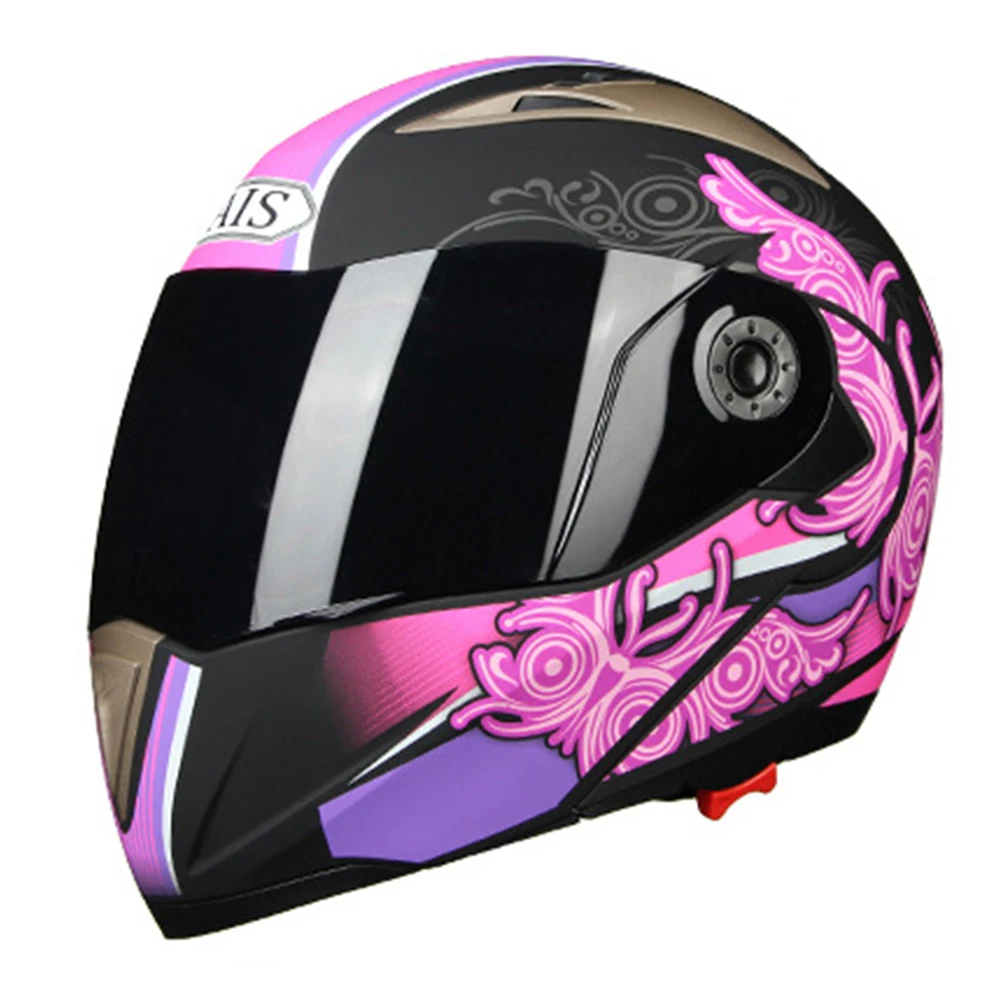 Полнолицевой мотоциклетный шлем с внутренним солнцезащитным козырьком мотоциклетный модульный мотокроссный флип-ап шлемы Capacete Casco