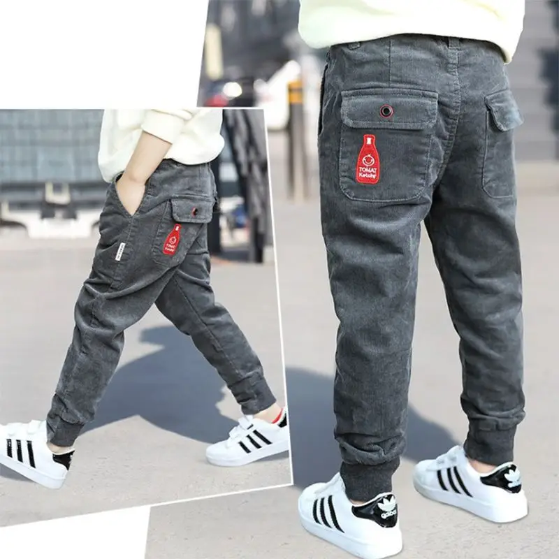 

5 Spring And Autumn 4 BOY'S 6 Gymnastic Pants Corduroy Pants 7 CHILDREN'S Garment 8 Little Boy 9 Thin 3-12-Year-Old 10 Pants