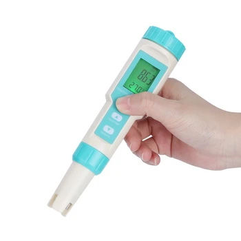

Water Quality Meter Multifunction Pen Type Water Quality Testing Meter Salinity PH TDS EC ORP Pen Type Water Quality Tester