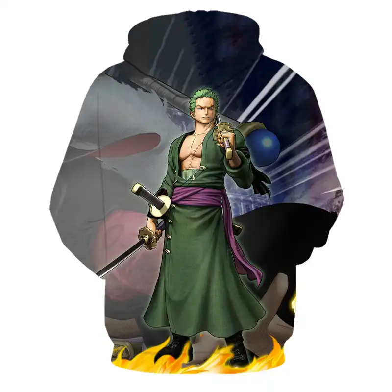 ワンピースロロノア ゾロ3dパーカーパーカー男性女性長袖秋冬スポーツウェアトラックスーツカジュアルブランドトレーナー パーカー スウェット Aliexpress