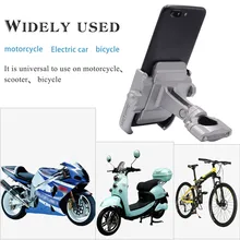 Велосипедный телефон навигация фиксированный кронштейн мото руль алюминиевый сплав держатель мобильного телефона с губкой коврик для gps IPhone samsung