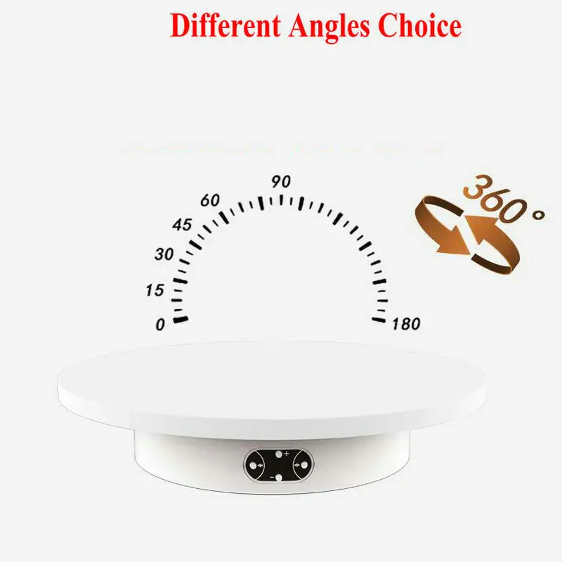 Adjustable Electric Auto-Rotation Photography Rotating Turntable Display Stand 3D Scan_0005