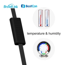 2020 Broadlink HTS2 USB Port température humidité capteur détecteur travail avec Broadlink bestcon RM4 mini/RM4 Pro Smart Remote(China)