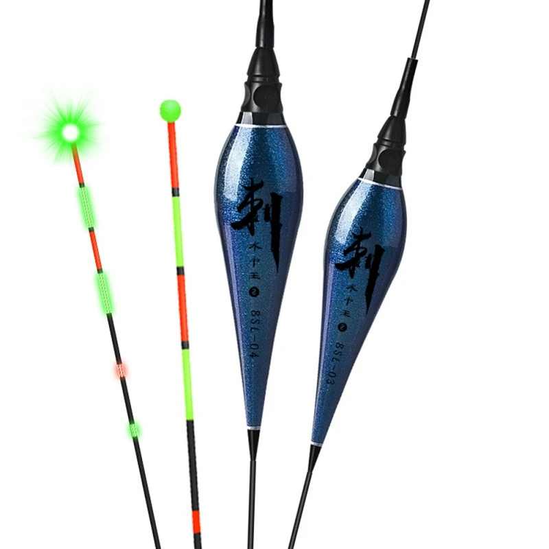 

Practical LED Electric Fishing Float Luminous Deep Water Vertical Buoy Float Fishing Bobber Multipurpose Fishing Equipment