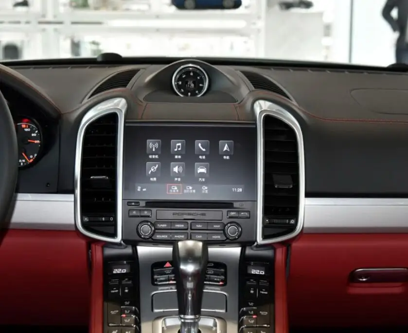 Android 7,1 Tesla стиль автомобиля радио вертикальный экран для Porsche Cayenne 2011- gps навигация рекордер мультимедиа без CD плеера