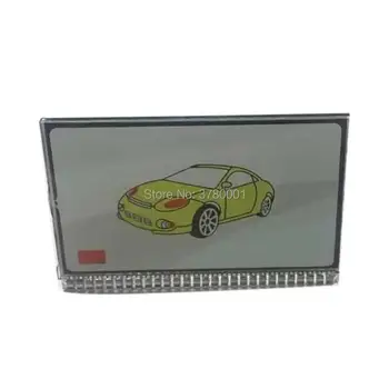 

LCD Display for Russian 2 Way Car Alarm System Scher-Khan Magicar 7 Key chain Scher Khan M7 lcd Remote Control Keychain FOB