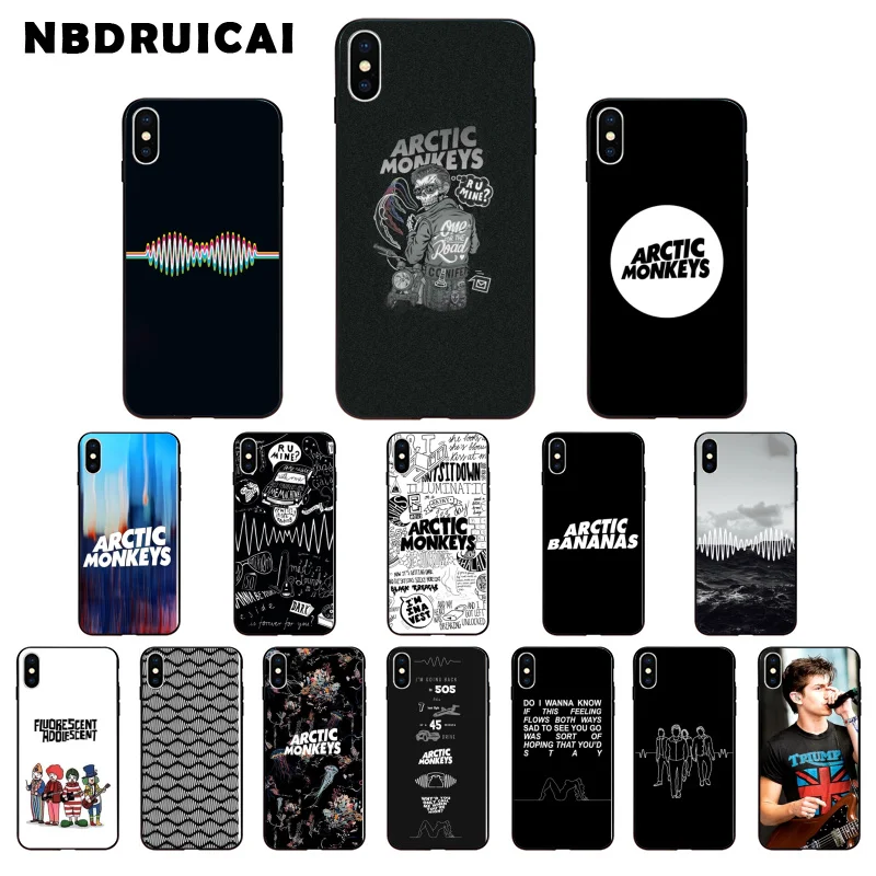 NBDRUICAI arctic monkeys TPU Мягкий силиконовый чехол для телефона iPhone 11 pro XS MAX 8 7 6 6S Plus X 5 5S SE XR |