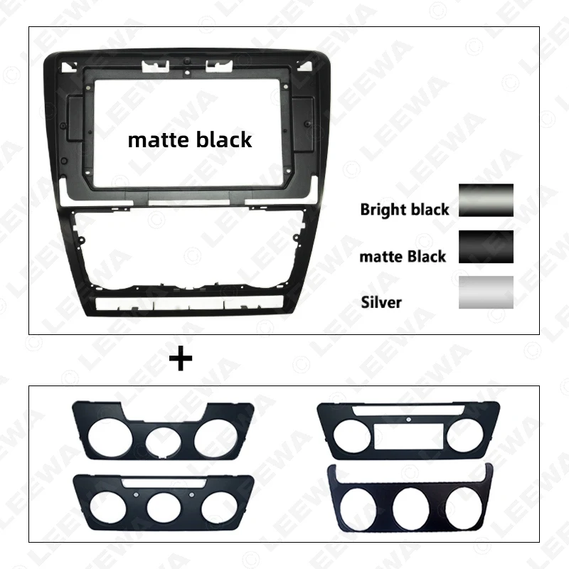 automotivo conjunto com tela grande de para skoda octavia