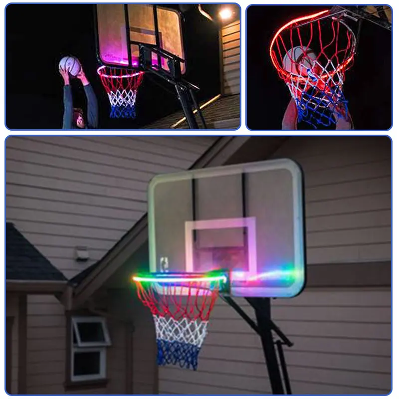 Новинка, баскетбольный светильник, светодиодный светильник, уличный светильник, светильник для изменения цели, индукционный светодиодный светильник, ночной Светильник для баскетбола