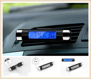 

Universal Car accessories auto clock thermometer Digital Display for Renault Twin-Z Twin-Run Symbol Vel Modus Eolab Twizy