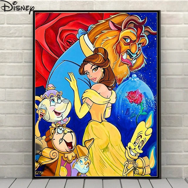 Diamond Painting Disney Cartoon Beauty And Beast 5d Diy Cross Stitch Art  Mosaic Embroidery Full Square Home Decoration Kids Gift - Diamond Painting  Cross Stitch - AliExpress