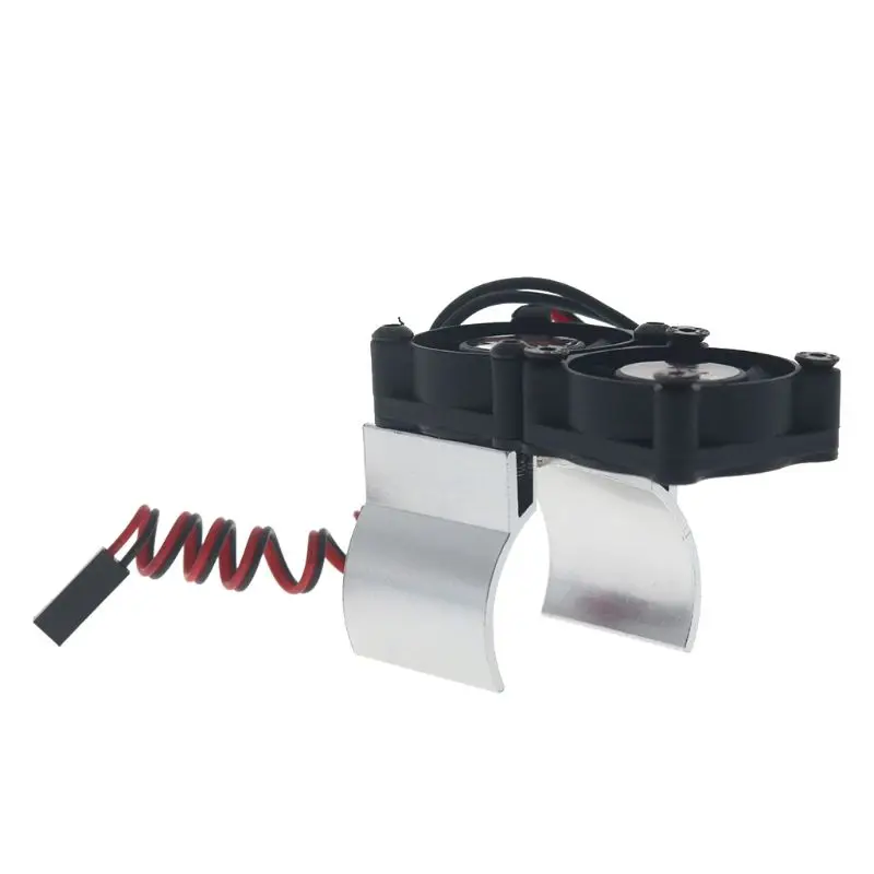 Автомобильный двигатель RC Heatsink 550 540 двойные вентиляторы охлаждения для Hsp Redcat Tamiya Axial