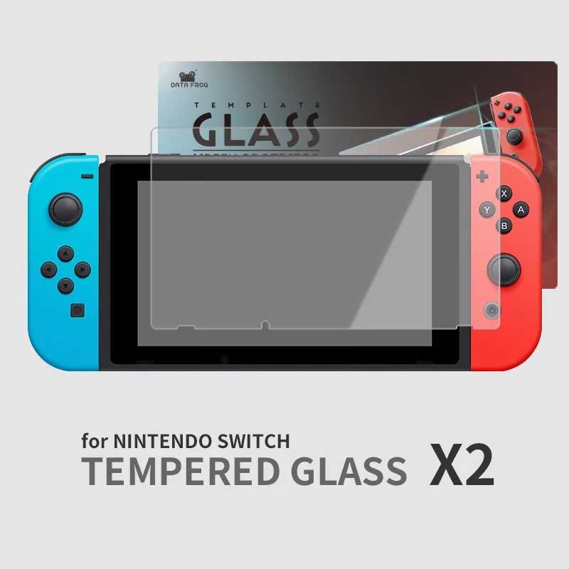 2pcs With package 2 упаковки 9 H защита экрана из закаленного стекла для nintendo Switch Защитная пленка для kingd Switch Lite NS аксессуары - Цвет: 2pcs With package