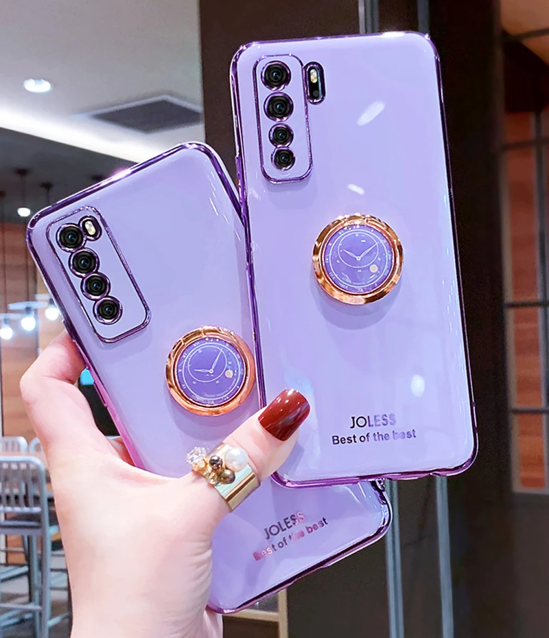 Чехол с гальваническим покрытием для Huawei P40 P30 P20 Lite Honor 10 20 30 20i Pro 10i 9X 8X X10 MAX lite|Сумки телефона| |