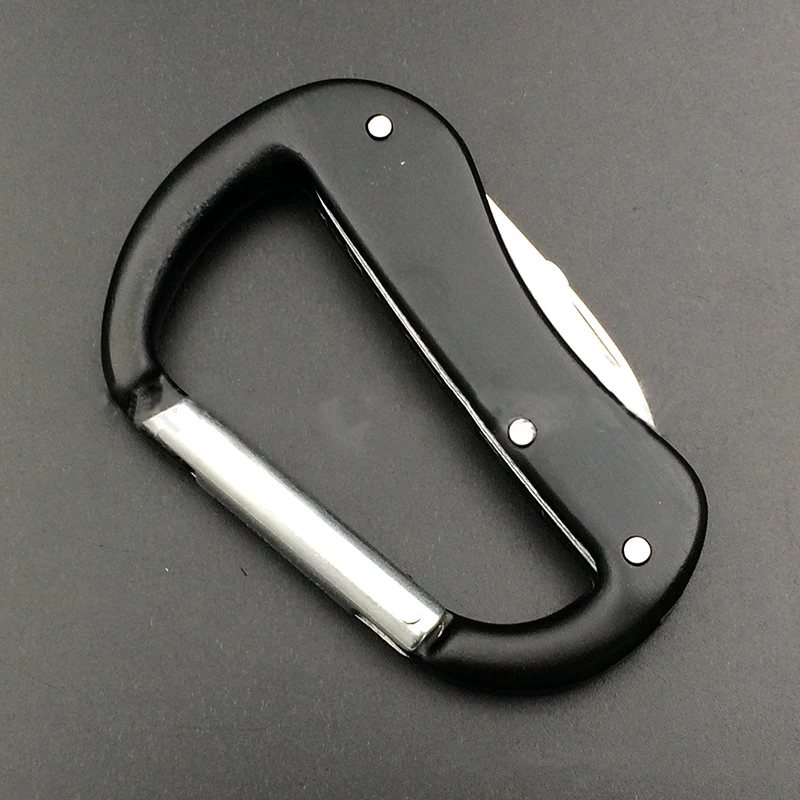 Карабин Для Скалолазания нож D ножницы многофункциональные пряжки Открытый EDC карабин 3 в 1 альпинистское крюковое приспособление инструменты