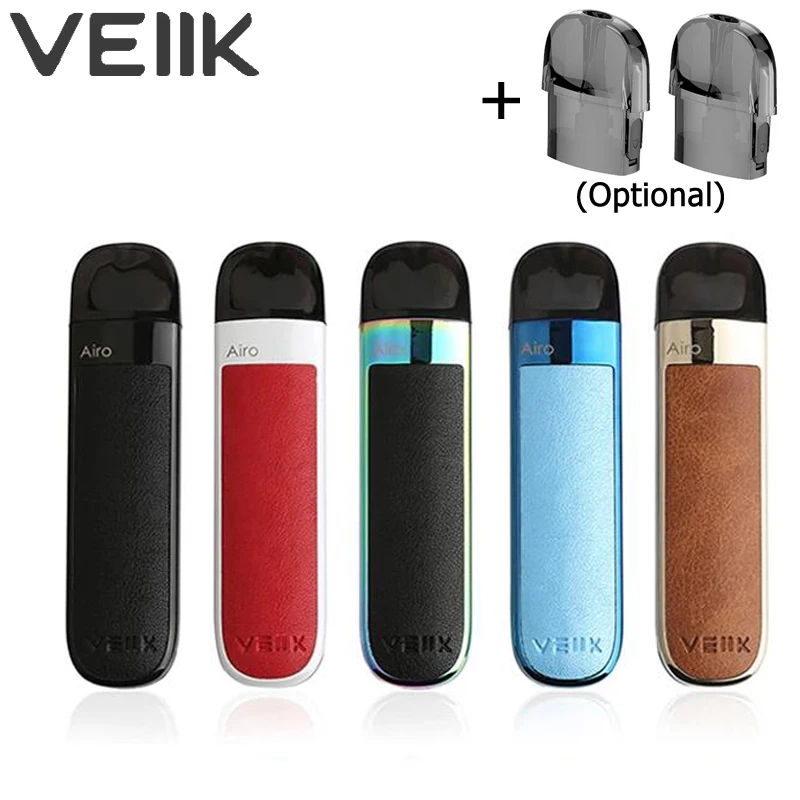 Оригинальный вейп-набор VEIIK Airo Pod с аккумулятором 360 мАч многоразовый картридж 2 мл