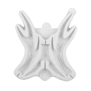 

Large Antlers Mould Fondant Silicone Mold Cake Decorating Tool Gumpaste Sugarcraft Chocolate Bakeware Cupcakes Topper