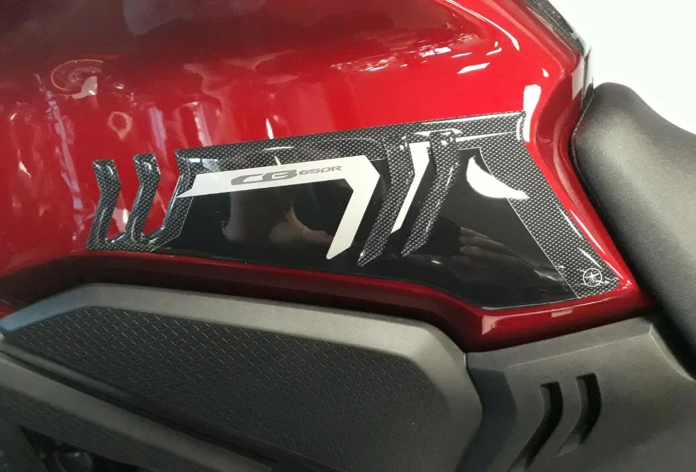 Мотоцикл 3D Fishbone наклейка s Racing для HONDA CB650R CB 650R Бензобак накладка Защитная Наклейка