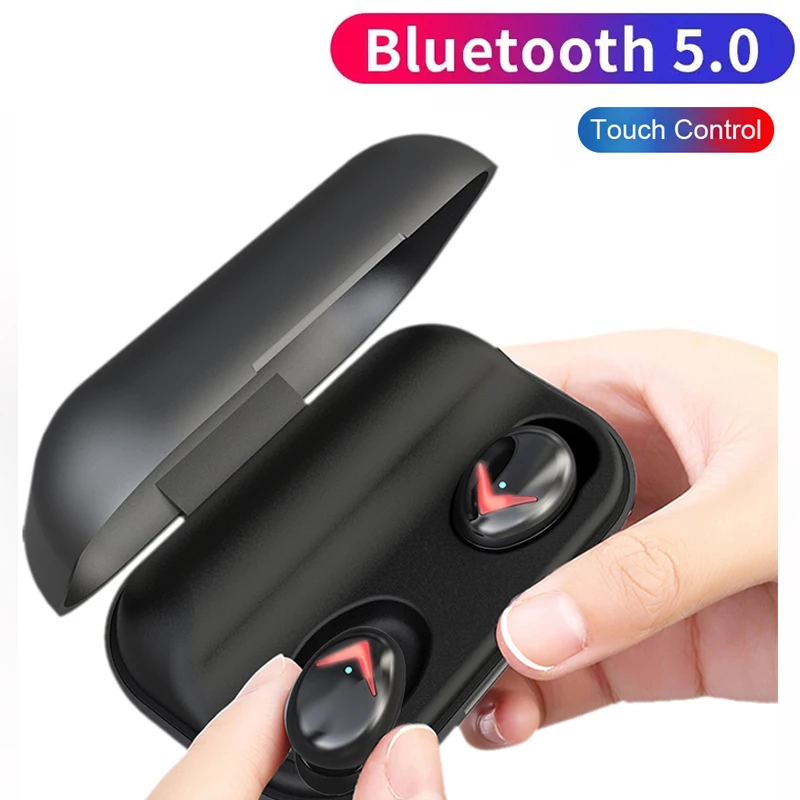 CLAITE A8 TWS Sport Earphone Noise Cancelling Wireless bluetooth 5.0 Smart Touch CVC8.0 with MIC for Xiaomi CLAITE A8 TWS Sport Earphone Noise Cancelling Wireless bluetooth 5.0 Smart Touch CVC8.0 with MIC for Xiaomi