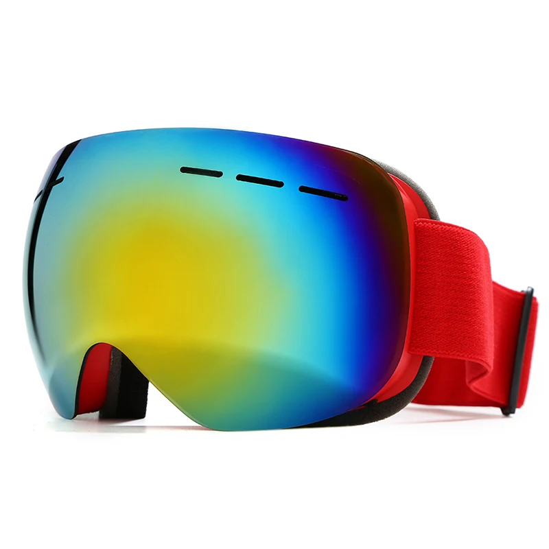 Ski Goggles Double Layers UV400 Anti-fog Big Ski Mask Glasses Skiing Snow Men Women Snowboard Goggles Anti-fog Ski Mask