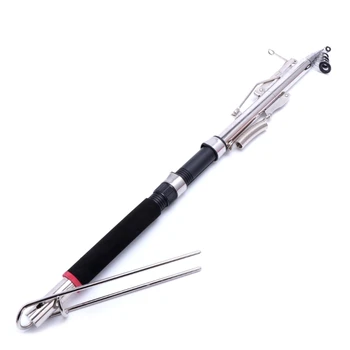

2.1m 2.4m 2.7m Automatic Fishing Rod Sea River Lake Fish Pole Spring Holder New