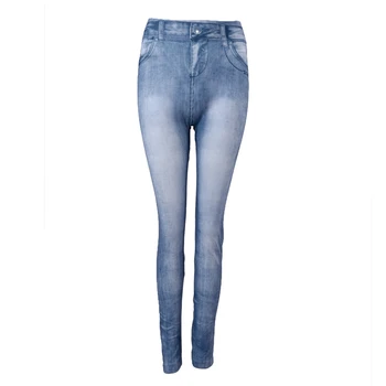 

NEW-Hot sale Women Denim Jeans Skinny Leggings Stretch Pants Blue