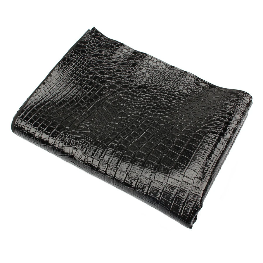 

Universal DIY Motorcycle Seat Cover 70x100cm 27 x 39 inch Crocodile Leather Pattern for ATV Scooter Kawasaki