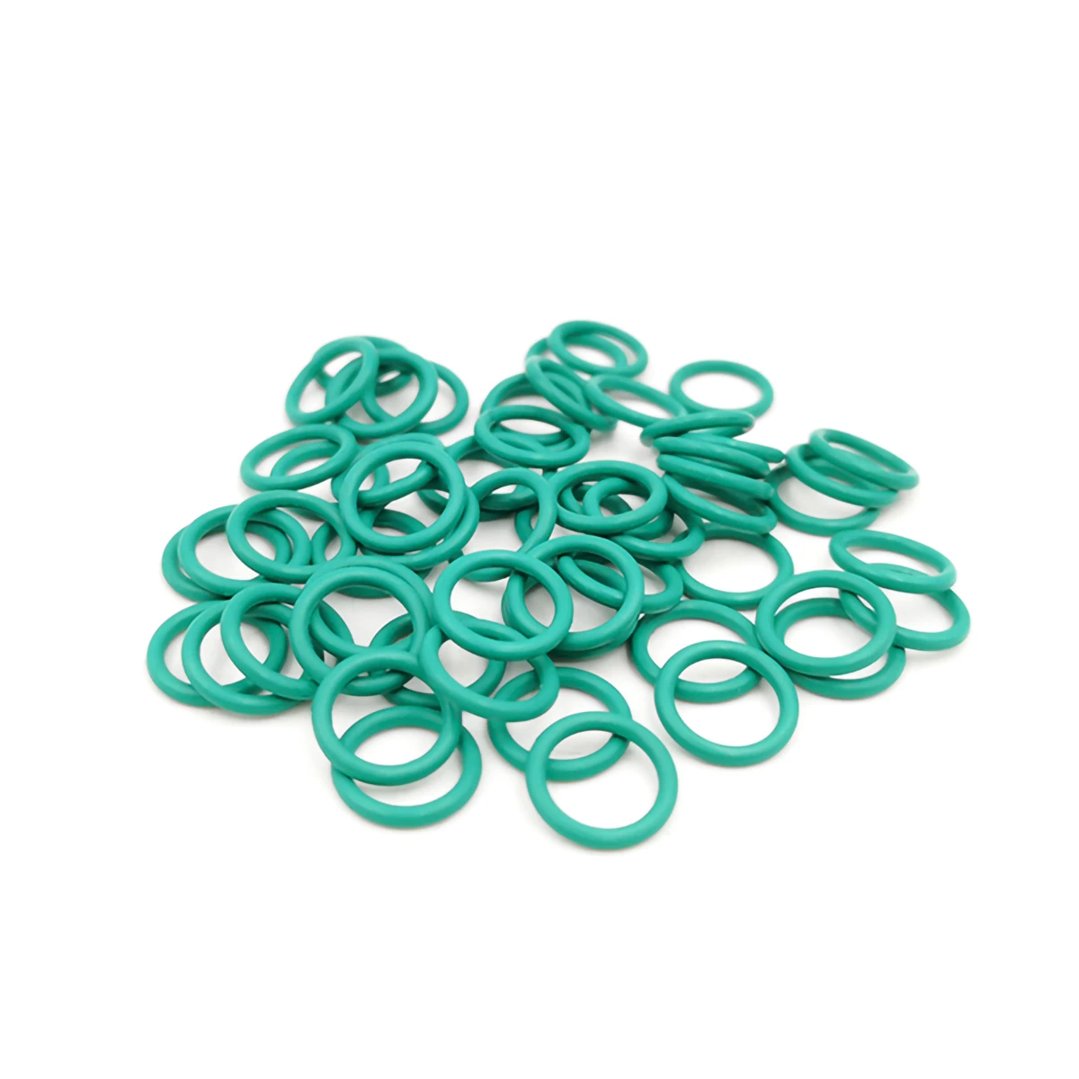 Fluorine Rubber O-Rings FKM Green 2.65 ID6-38.7 Resistant Oil Seal Gasket Washer