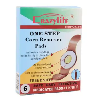 

Effective 6pcs Medical Plaster Foot Corn Removal Remover Foot Calluses atches Corn of feet Calluses Callosit