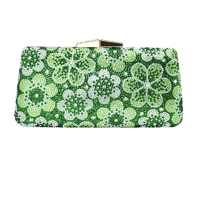 

Latest Design Bridal Wedding Box Clutch Bags Rhinestone Evening Bags Clutches for Women Luxury Handbags Women Bags High Quality