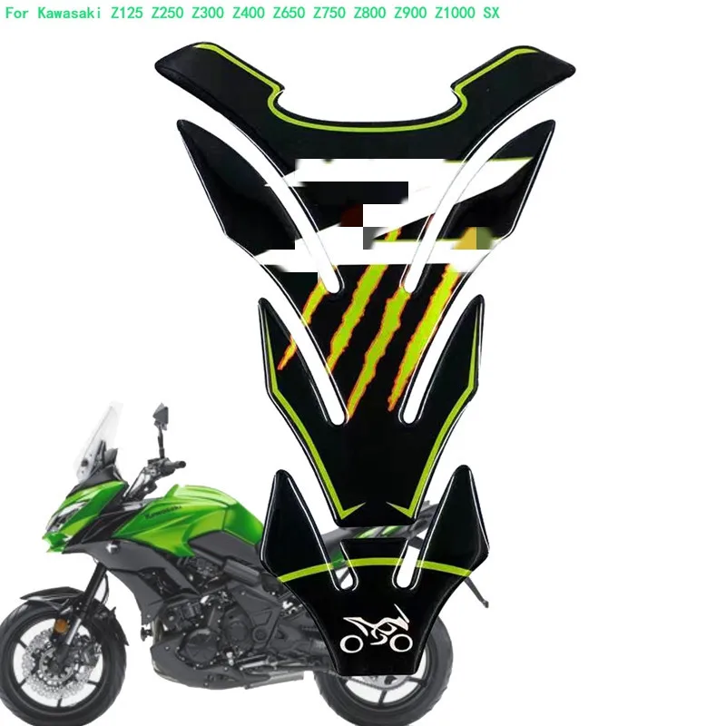 Motocross Motorcycle Sticker Tank Pad Decal Accessories For Kawasaki