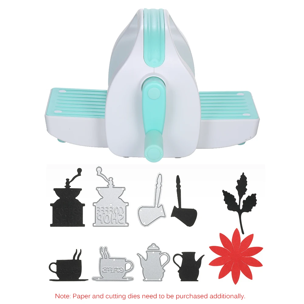 US $33.59 HandCranking Die Cutting Embossing Machine Paper Card Cutter Embosser Scrapbooking DIY Tool Home Decoration