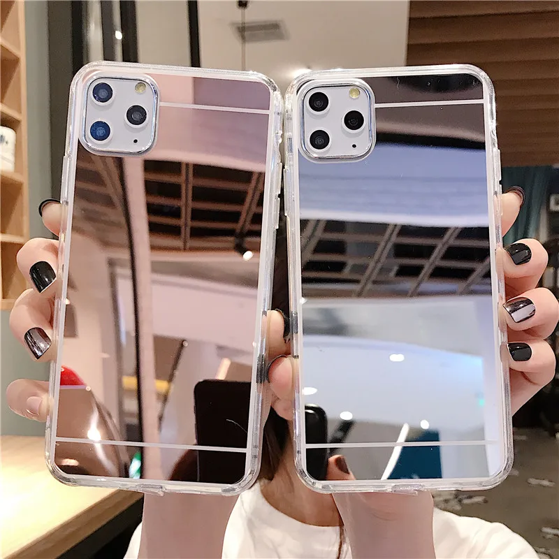 Зеркальный чехол Magtim для iPhone XS MAX XR 7 8 PLUS защитный чехол-накладка Apple 12 11 Pro Max 6S