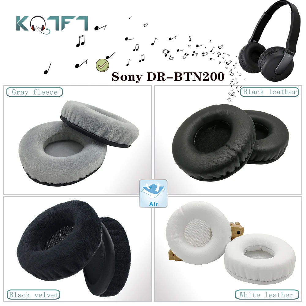 religión sorpresa Sabio KQTFT franela 1 par de almohadillas de repuesto para auriculares Sony DR  BTN200, almohadillas para los oídos, cubierta de orejera, Copas de  cojín|Accesorios de auriculares| - AliExpress