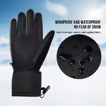 Outdoor Waterproof Windproof Ski Gloves Winter Full Finger Riding Sports Gloves For Men And Women Snowboarding Motorcycle Gloves