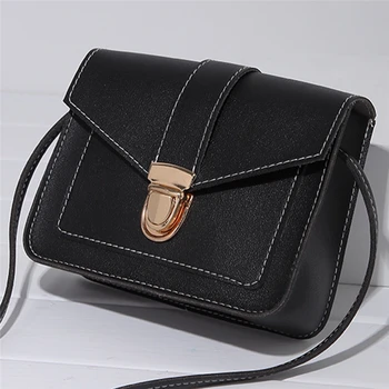 

Fashion Small Crossbody Bags for Women 2019 Mini PU Leather Shoulder Messenger Bag for Girl Yellow Bolsas Ladies Phone Purse