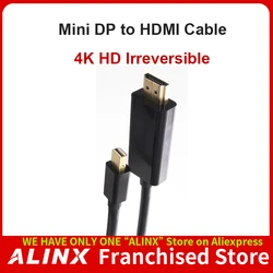 ALINX – adaptateur MiniDP vers HDMI 4K HD, câble convertisseur Displayport 