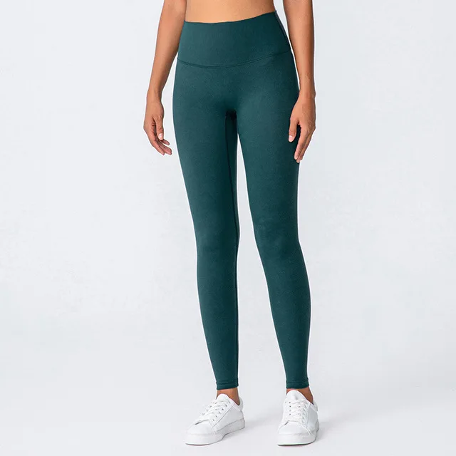 Lulu Quality Leggings Sport Women Fintess Tight High Waist Yoga Pant Butter Soft Gym Clothe 100%squat Proof Compression Athletic Night lily