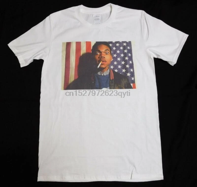 Chance The Rapper White T Shirt Size S Xxxl Coloring Book Acid Rap Future Jcole T Shirts Aliexpress