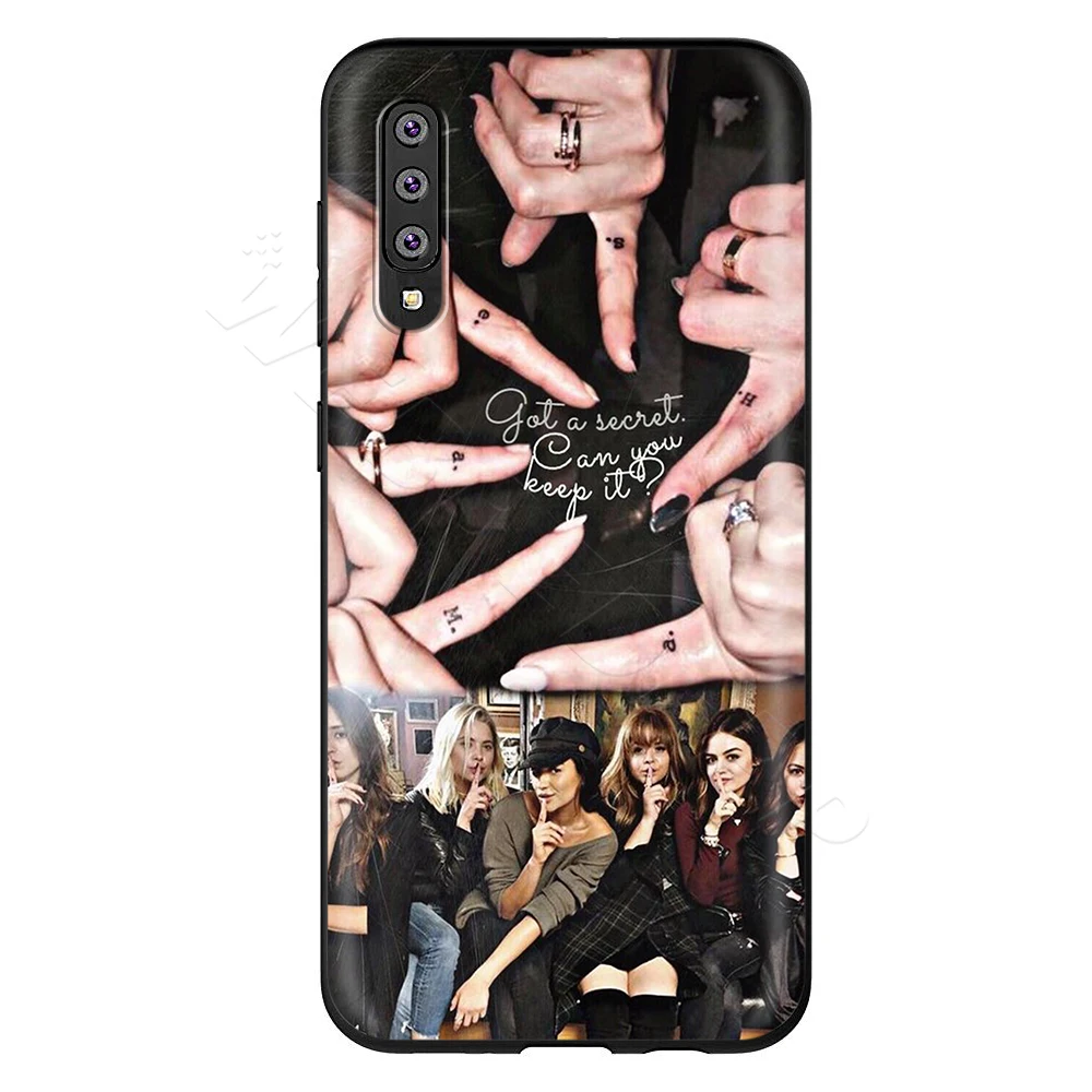 Webbedepp надписью Pretty Little Liars и PLL чехол для samsung Galaxy S7 S8 S9 S10 Edge Plus Note 10 8 9 A10 A20 A30 A40 A50 A60 A70