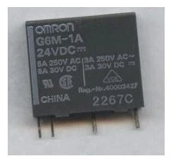 

10PCS new original Omron Relay G6M-1A 24V G6M-1A-24VDC G6M-1A 24VDC 5A 4Pin