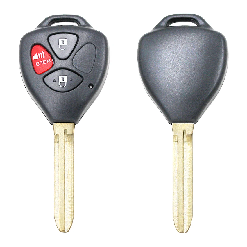 3 кнопки умный дистанционный автомобильный брелок 312 МГц для Toyota Scion tC Yaris FCC ID: MOZB41TG с Uncut Blade